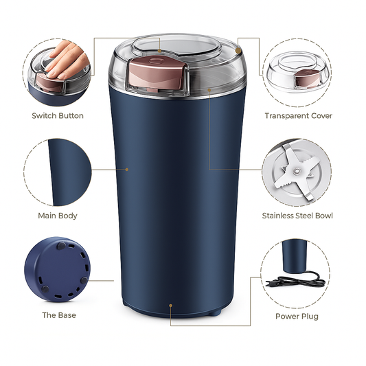 Electric spice & coffee Bean Grinder ,200W stainless steel mixer Grinder rinder