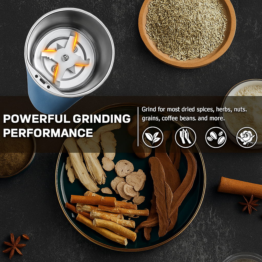 Electric spice & coffee Bean Grinder ,200W stainless steel mixer Grinder rinder
